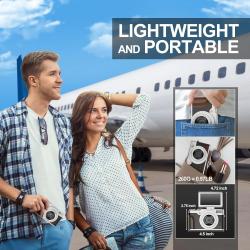 NBD Digital Camera 56MP Cameras for Photography 4K Camera 180°Flip Scr