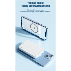 Portable Power Bank Charger 10000mAh Wireless Magnetic Magsafe Battery Pack W133