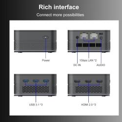 T9 Plus Quad Core Windows 11 Small Mini PC, CPU Intel N150/N100,16GB L