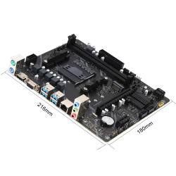 Kllisre A320M a320 2 x DDR4 up to 64GB NVME M.2 SATA3.0 Micro ATX AM4 