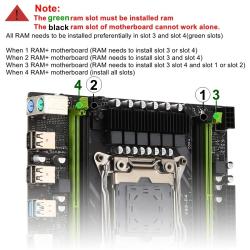 Kllisre X99 motherboard combo kit set LGA 2011-3 Xeon E5 2680 V3 CPU D