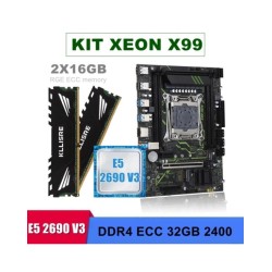 Kllisre LGA 2011-3 Motherboard kit xeon X99 E5 2690 V3 32GB 2400MHz DD