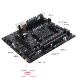 Kllisre B450 B450M motherboard dual-channel DDR4 SATAIII M.2 NVME supp