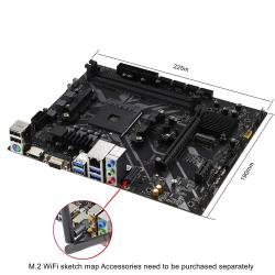 Kllisre B450 B450M motherboard dual-channel DDR4 SATAIII M.2 NVME supp