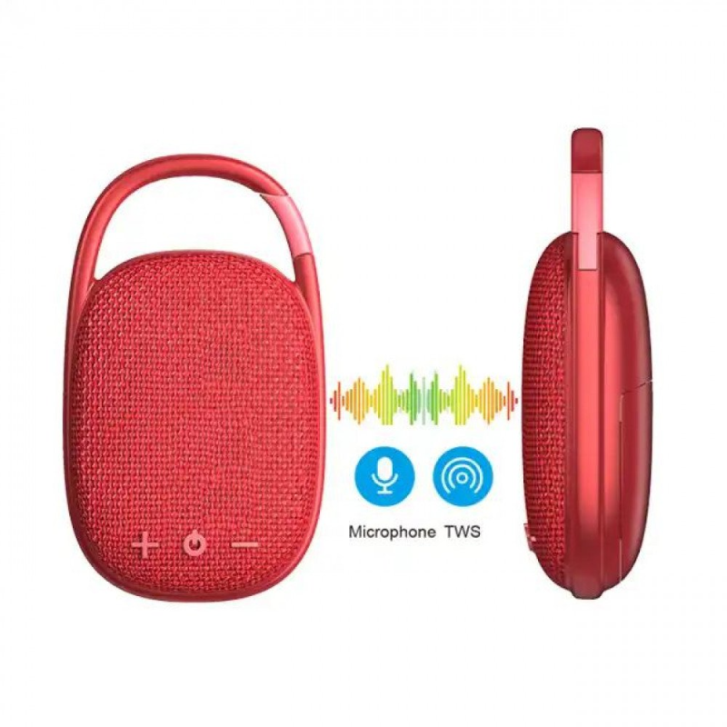 Bluetooth Speaker and In-Ear Earbud 2 in 1 Combo With Portable Hook Handle Design BT11 for Universal Cell