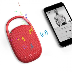 Bluetooth Speaker and In-Ear Earbud 2 in 1 Combo With Portable Hook Handle Design BT11 for Universal Cell