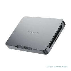 Khadas Mind 2s Mini PC Intel Core Ultra 7 255H AI 96 TOPS, 64GB+2TB, T