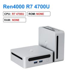 2025 GenMachine New Mini PC Ren4000 4700U AMD Ryzen7 4700U CPU 2.0GHz 