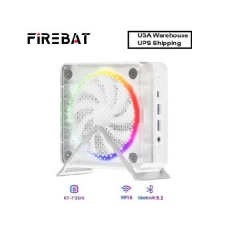 FIREBAT MINIPC AMD R7-7735HS 6600H Mini Pc Colorful Gamer 16GB 512GB D