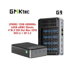 GMKtec Nucbox G9 MINI PC Intel N150 MINI NAS Windows 11 Pro LPDDR5 M.2