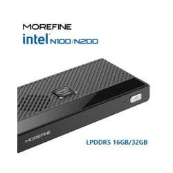 MOREFINE M6 Mini Pc 12th Gen Intel N100 N200 Windows 11Pro LPDDR5 16GB