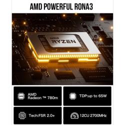 GMKtec Mini Pc GMK K6 AMD R7-7840HS NUCBOX Design of dual fan system W