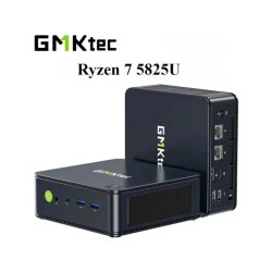 GMKtec M5 Plus Ryzen 7 5825U Mini PC Windows 11 Pro DDR4 Dual Channel 