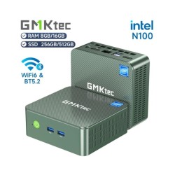 GMKtec G3 Mini PC Intel Alder Lake N100 Windows 11 Pro Mini PC 8/16GB 