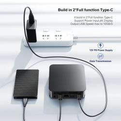 Chatreey T9H Mini PC Intel Twin Lake N150 WIFI 6Windows 11 Ultra Small