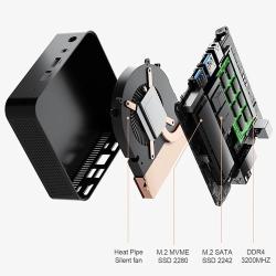 Chatreey T9H Mini PC Intel Twin Lake N150 WIFI 6Windows 11 Ultra Small