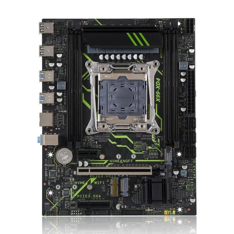 Kllisre X99 motherboard LGA 2011-3 C612 chipset NVME SATA M.2 Support 