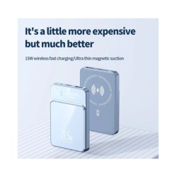 5000mAh portable magnetic wireless charging power bank 22.5W super fas