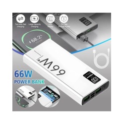66W Super Fast Charging Portable Power Bank 20000mAh Dual USB PD20W Ex