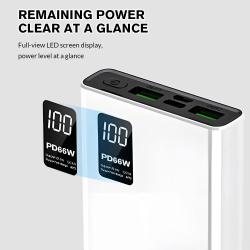 66W Super Fast Charging Portable Power Bank 20000mAh Dual USB PD20W Ex