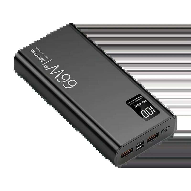 20000mAh Power Bank 66W Super Fast Charging For 20W Built-in 4 Cables 