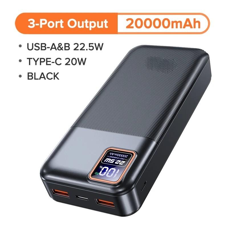 For IPhone Samsung Xiaomi Tuodes Power Bank 20000mAh PD20W External La