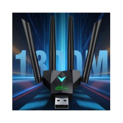 1300Mbps Wireless Network Card Dual Band 2.4/5.8Ghz USB 3.0 WiFi USB A