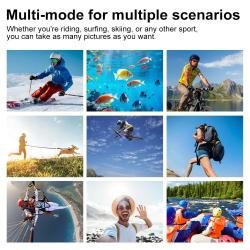 6K Action Camera 5K60FPS 4K60FPS 50MP 2.0" Touch LCD EIS Dual Screen W
