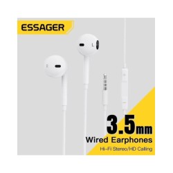 Essager 3.5mm Wired Headphones In Ear Headset Wired Earphones with Mic