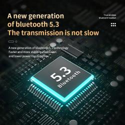 New M90 Pro Bluetooth 5.3 Earphones Wireless Headphones Touch Control 