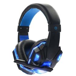 2021 New Gaming Headset Headphones With LED Light Mic Stereo Earphones