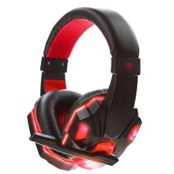 2021 New Gaming Headset Headphones With LED Light Mic Stereo Earphones