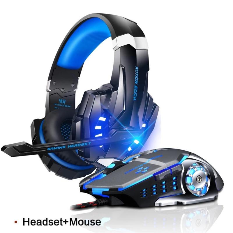 Kotion EACH G9000 Gaming Headset Deep Bass Stereo Game Headphone with 