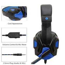 NEW Professional Led Light Wired Gaming Headphones With Microphone For