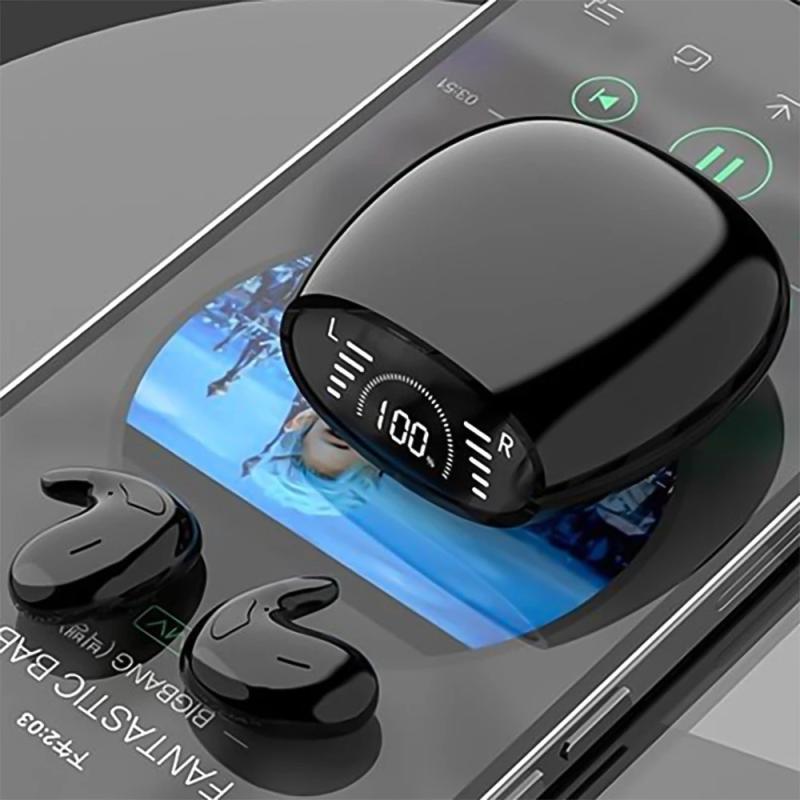 SK Ultra-thin Sleep Headphones 5.3 Wireless Bluetooth Headset Invisibl