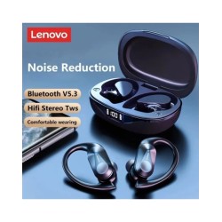 Original Lenovo LP75 TWS Bluetooth V5.3 Headphones Wireless LED Digita