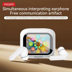 mzymi E18 Pro Bluetooth5.4 Headphones Noise Cancelling Gaming Headset 
