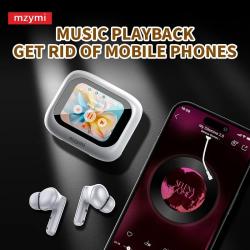 mzymi E18 Pro Bluetooth5.4 Headphones Noise Cancelling Gaming Headset 