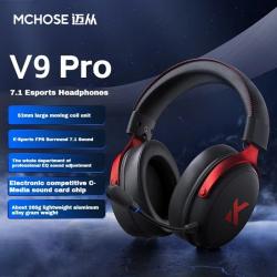 MCHOSE V9 Pro Music Gaming Headphones 3-mode Wireless Noise Reduction 