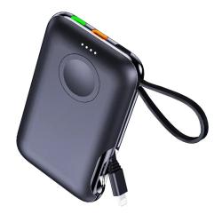 5000mAh Wireless Power Bank Comes With Cord Portable Watch Wireless Ch