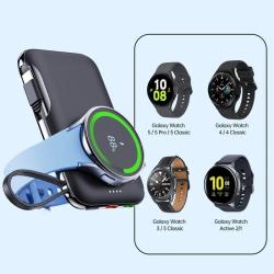 5000mAh Wireless Power Bank Comes With Cord Portable Watch Wireless Ch