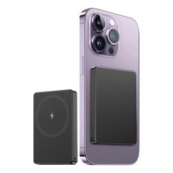 Magnetic Power Bank 5000Mah, Wireless Portable Charger with Usb-C Comp