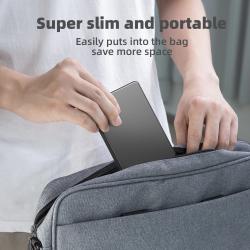 Magnetic Power Bank 5000Mah, Wireless Portable Charger with Usb-C Comp