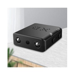 Compact 1920x1080P Mini Security Camera with Infrared Night Vision and