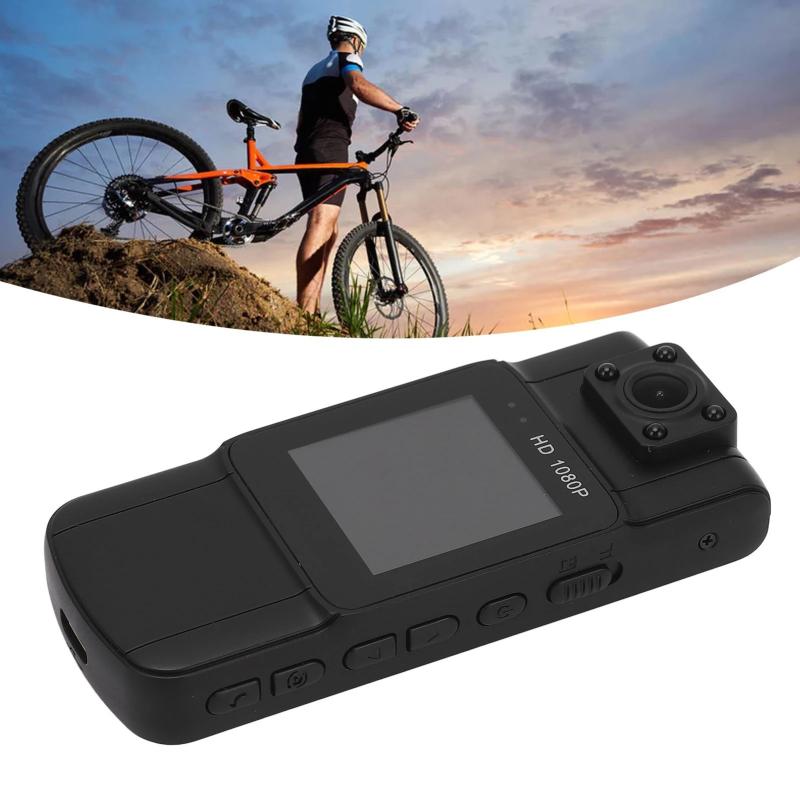 1080P Infrared Mini Body Camera Night Vision Motion Detection 180 Degr