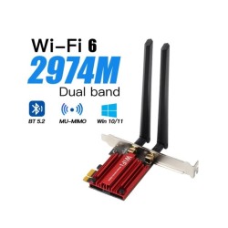 WiFi 6 AX200NGW AX3000 Dual Band WiFi Adapter Bluetooth 5.2 Wireless N