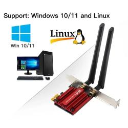 WiFi 6 AX200NGW AX3000 Dual Band WiFi Adapter Bluetooth 5.2 Wireless N
