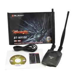 Wireless Beini Free Internet Long Range 3000mW Dual Wifi Antenna Bluew