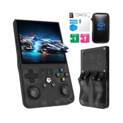 WUDS R36MAX Retro Handheld Game Console with 64G Built-in 18000+ Class