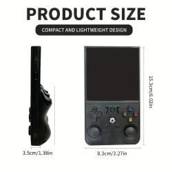WUDS R36MAX Retro Handheld Game Console with 64G Built-in 18000+ Class